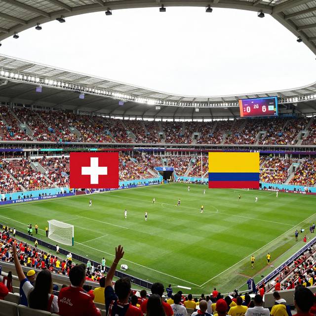 Vòng 1/16 World Cup 2026 nóng bỏng: Thụy Sĩ đối đầu Colombia